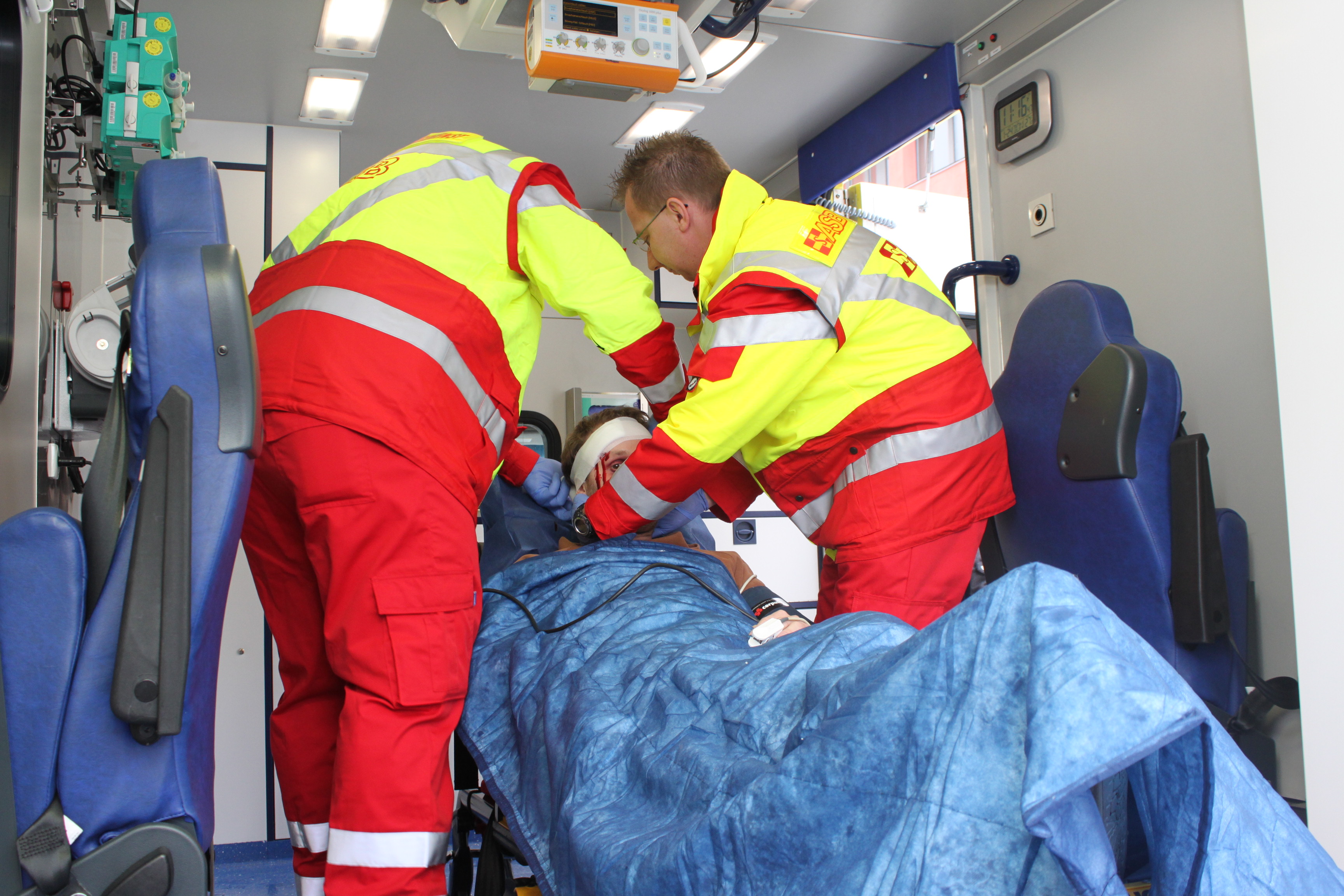 Rettungsdienst beim ASB Berlin 